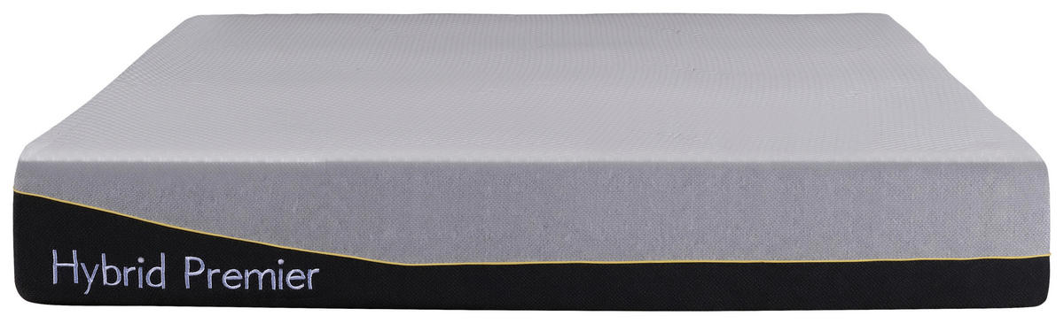 TASCHENFEDERKERNMATRATZE 120/200 cm Höhe ca. 24 cm 7 -Zonen - Weiß, Basics, Textil (120/200cm) - Livetastic