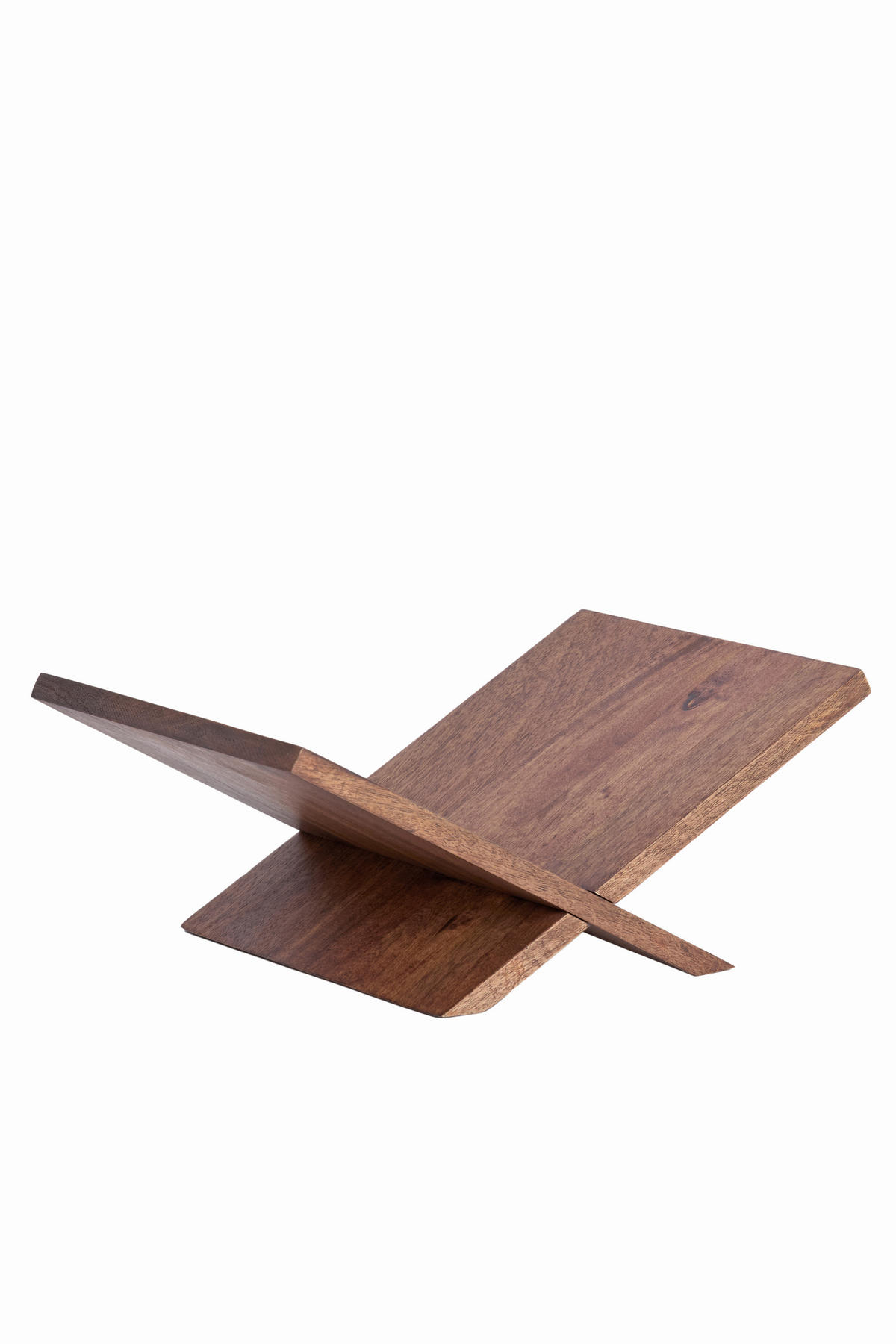 BUCHSTÄNDER - Braun, Trend, Holz (36/25/15,5cm) - Light & Living