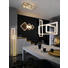 LED-DECKENLEUCHTE - Chromfarben/Nickelfarben, Design, Metall (57,5/17/57,5cm) LED-DECKENLEUCHTE - Chromfarben/Nickelfarben, Design, Metall (57,5/17/57,5cm)