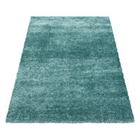 LÄUFER 80/250 cm Brilliant 4200 hellblau Hellblau  - Hellblau, Basics, Textil (80/250cm)