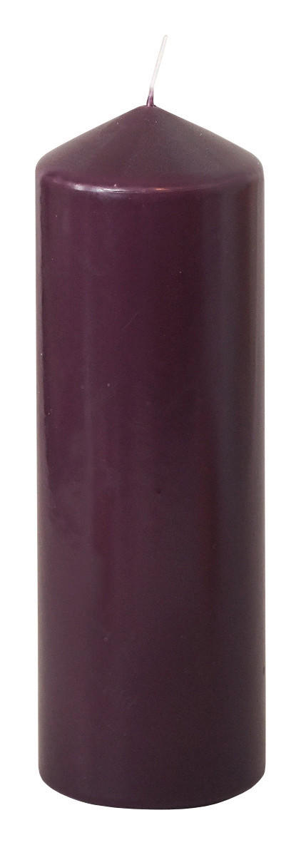 STUMPENKERZE 6,7/20 cm  - Beere, Basics (6,7/20cm) - Steinhart