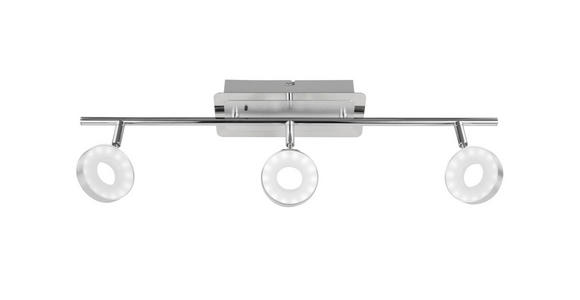LED-STRAHLER 60,5/9/18,5 cm - Chromfarben/Alufarben, Trend, Metall (60,5/9/18,5cm) - Novel