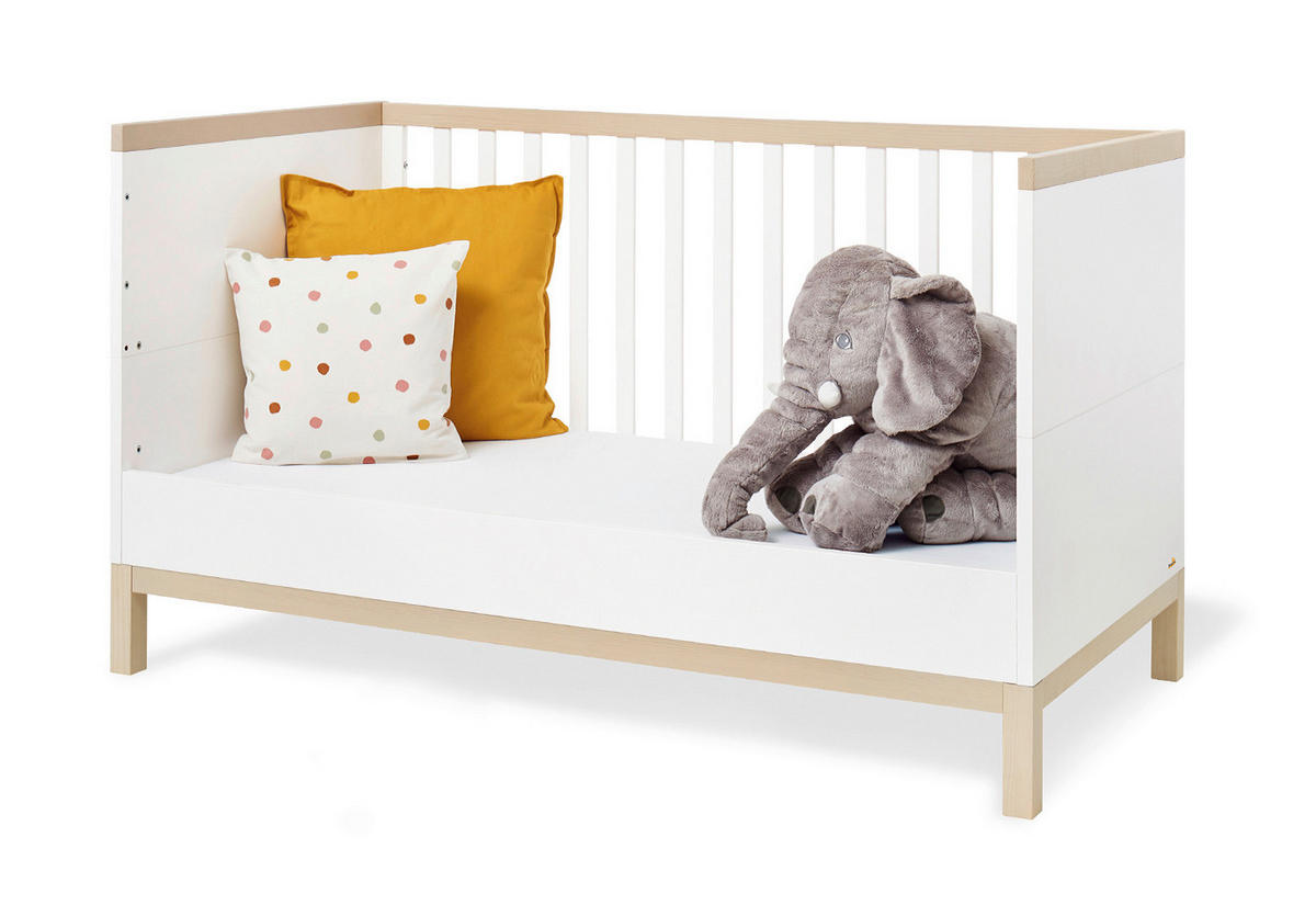 BABYZIMMER PINOLINO LIGHT  - Ahornfarben/Weiß, Design, Holzwerkstoff - Pinolino