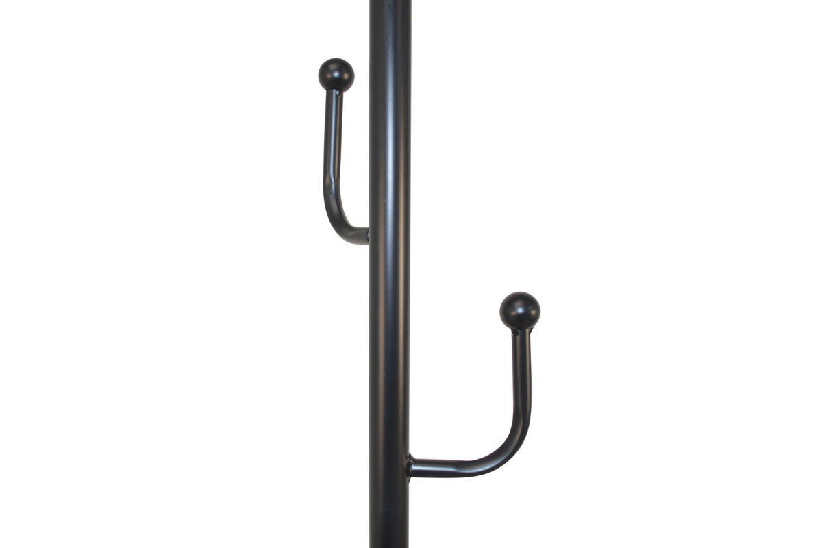 KLEIDERSTÄNDER in Schwarz, Gelb   - Gelb/Schwarz, Design, Stein/Metall (35/35/170cm) - MID.YOU