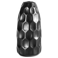 VASE  - Schwarz, Basics, Keramik (9/18,8cm) - Boltze Home