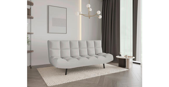 SCHLAFSOFA  in Mikrofaser Naturfarben  - Schwarz/Naturfarben, KONVENTIONELL, Holz/Textil (197/85/92cm) - Carryhome