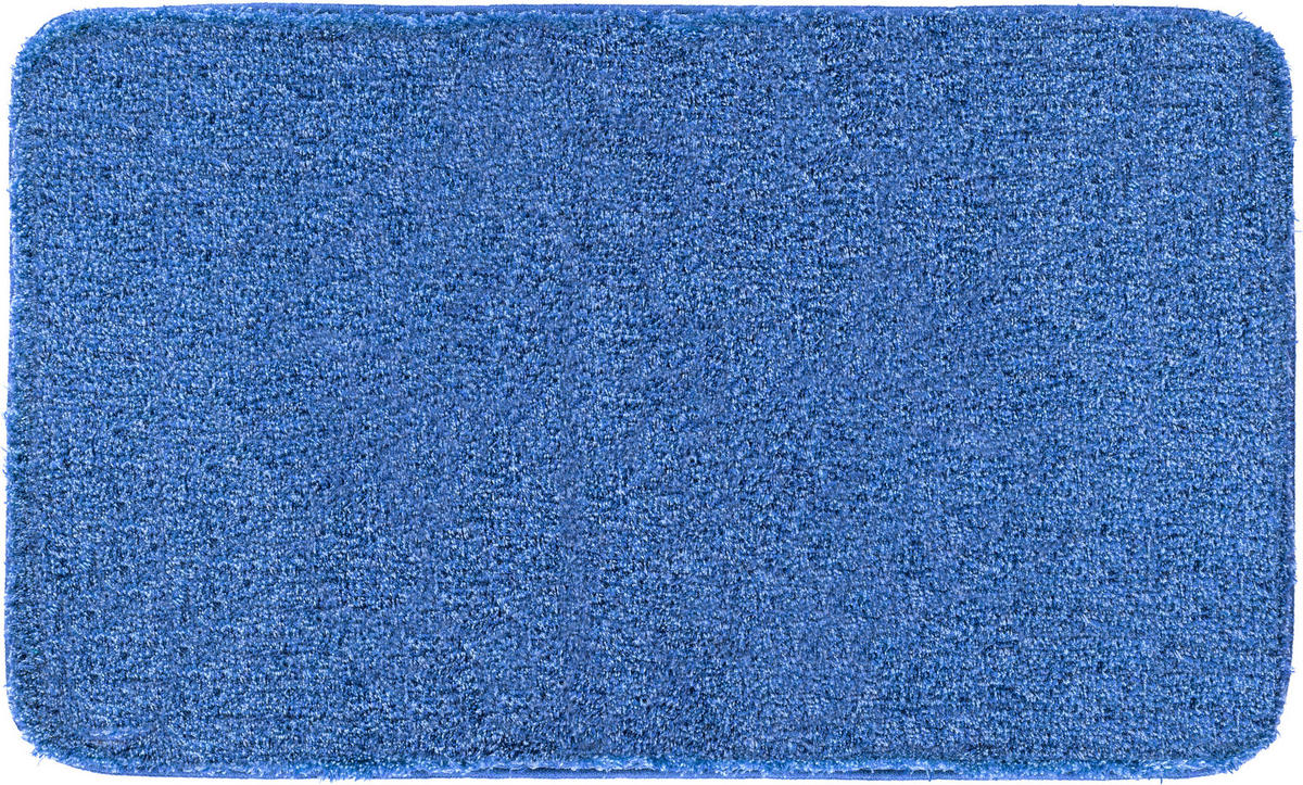KOBERČEK DO KÚPEĽNE, 50/80 cm - modrá, Basics, textil/plast (50/80cm) - Grund