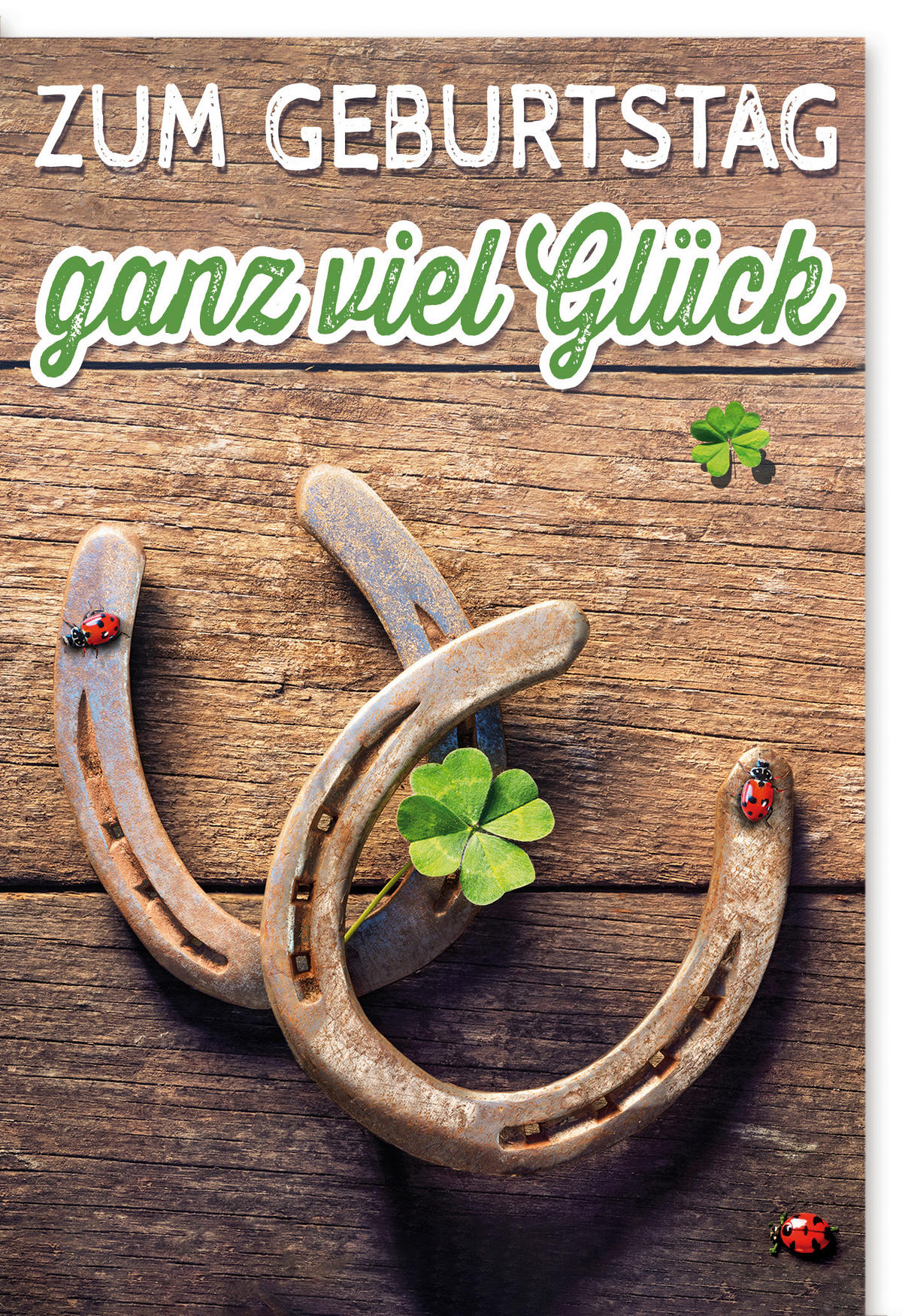 GLÜCKWUNSCHKARTE    - Basics, Karton (11,5/17/0,1cm)