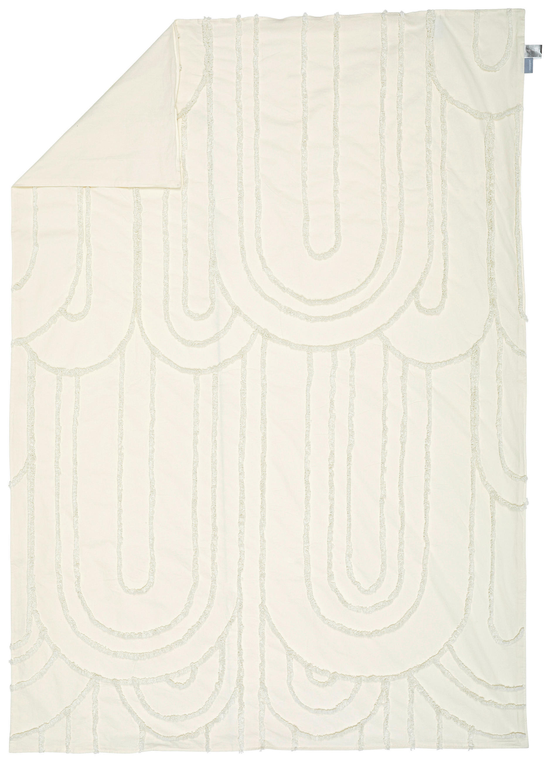 ÜBERWURF - Creme, Trend, Textil (140/200cm) - Ambiente