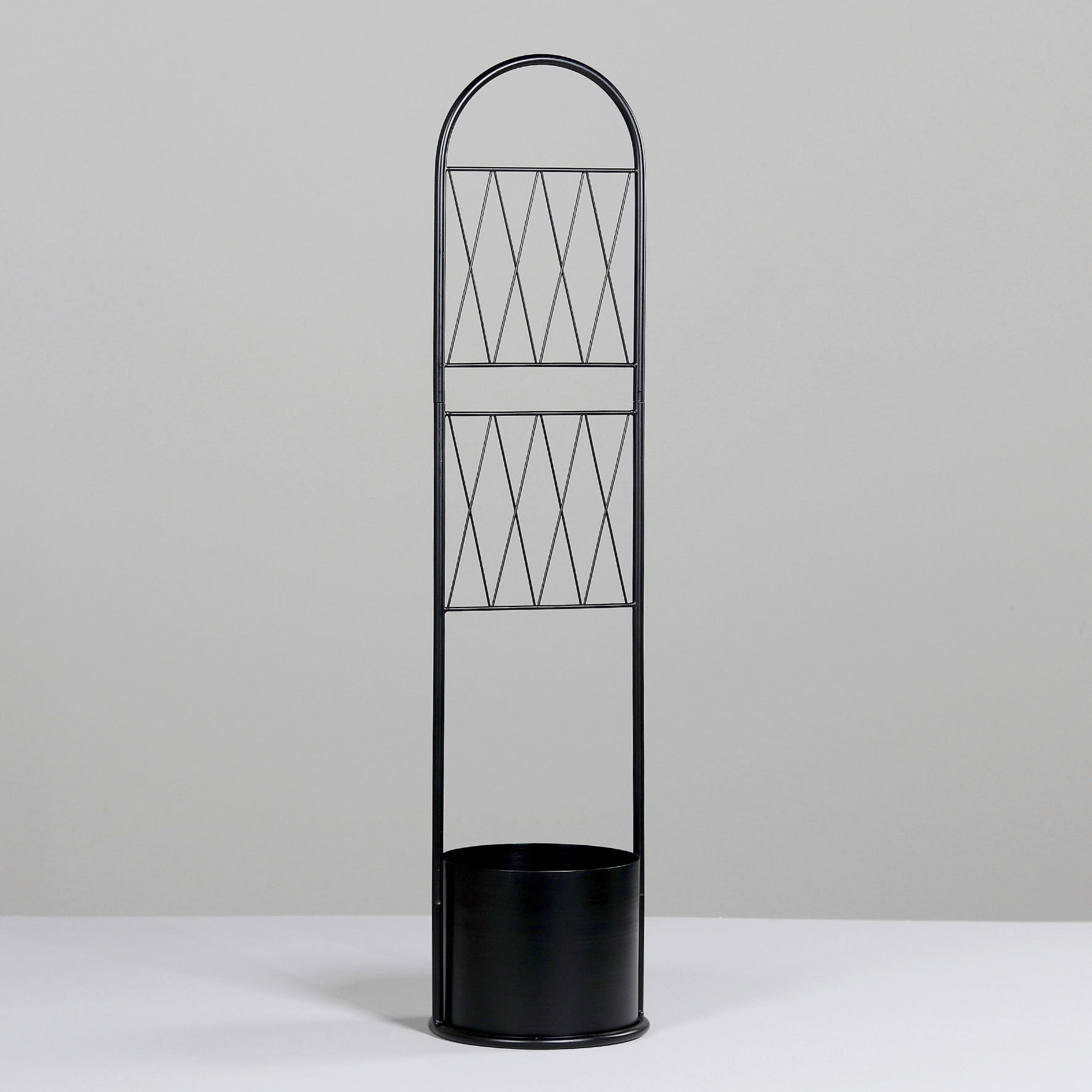 XXXLutz Pflanztopf Schwarz 23x23 cm