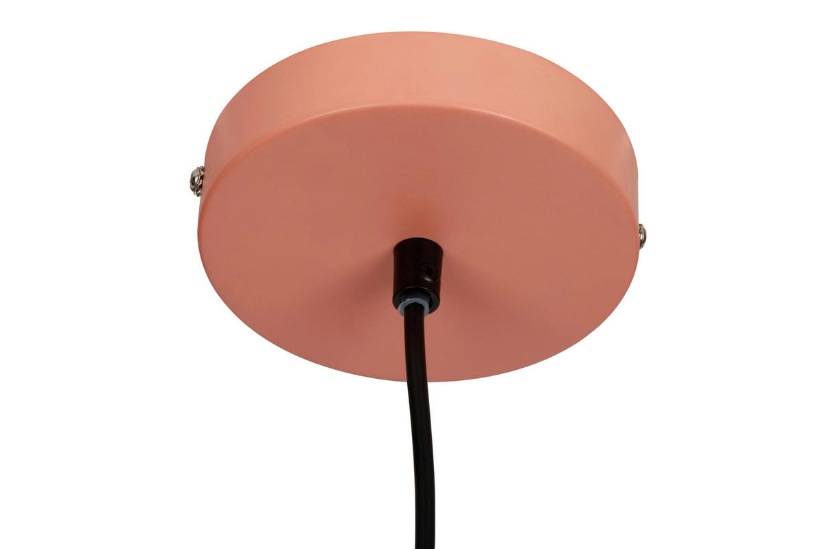 HÄNGELEUCHTE 6,5/120 cm   - Rosa, Design, Metall (6,5/120cm) - Collet's Monde