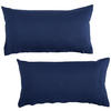 KISSENHÜLLEN-SET Nigiri 40/80 cm  - Dunkelblau, Basics, Textil (40/80cm) - Bio:Vio