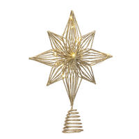KARÁCSONYFACSÚCSDÍSZ - Lifestyle (20/26/4,5cm) - X-Mas