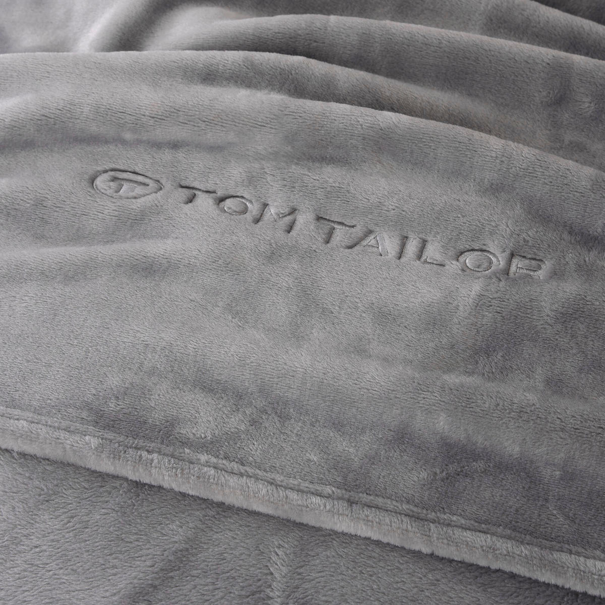 DECKE 150/200 cm  - Grau, Basics, Textil (150/200cm) - Tom Tailor