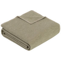 WOHNDECKE CHARLOTTE 140/200 cm  - Grün, KONVENTIONELL, Textil (140/200cm) - Bio:Vio