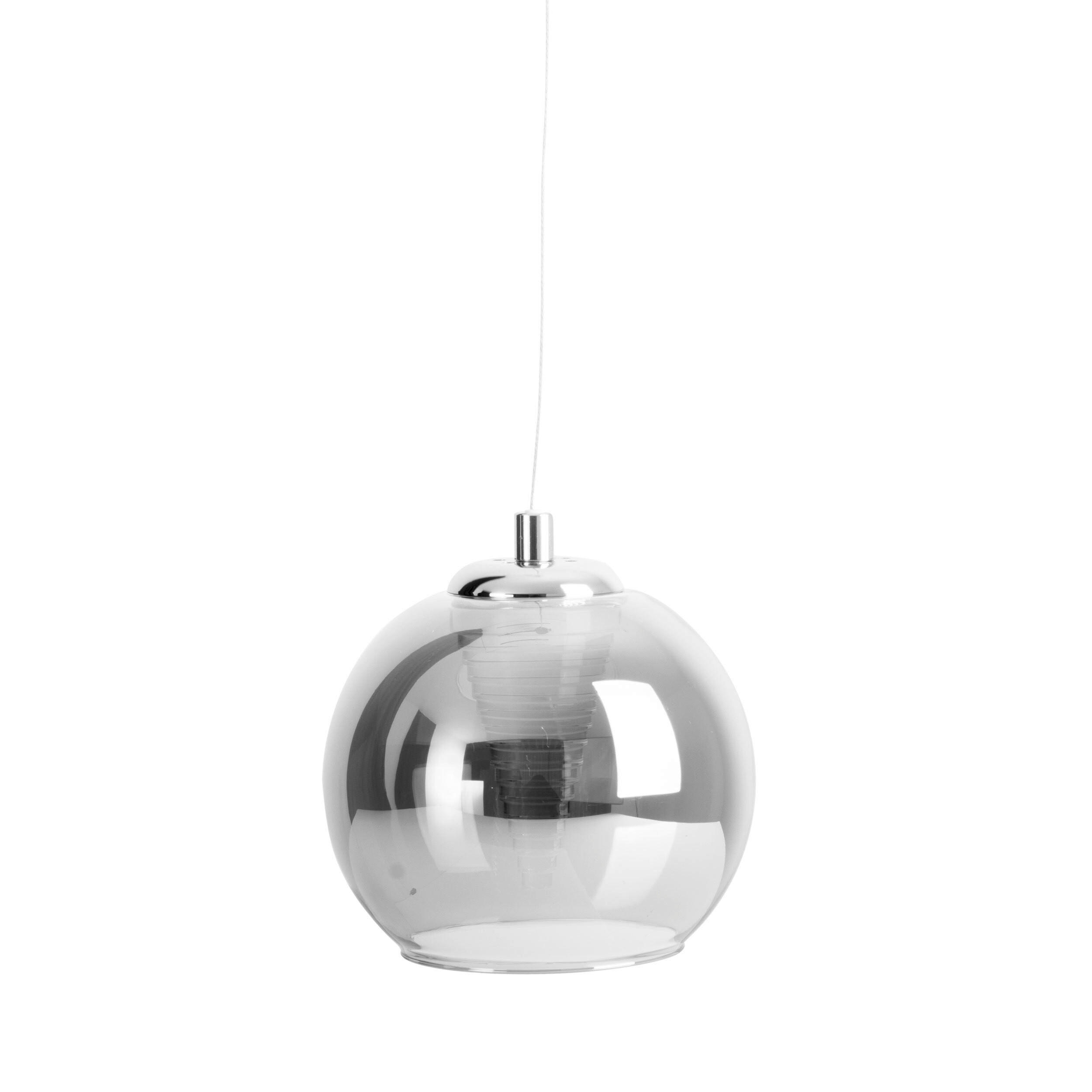LED-HÄNGELEUCHTE 14,5/12,2 cm   - Transparent, Design, Glas (14,5/12,2cm) - Näve