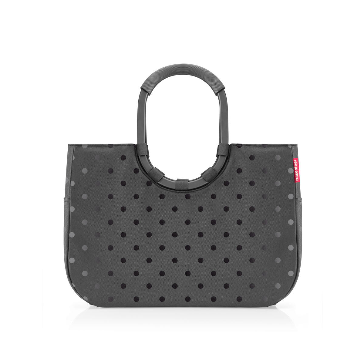 EINKAUFSTASCHE  - Schwarz, Basics, Textil (46/34,5/25cm) - Reisenthel