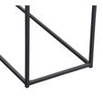 KONSOLENTISCH Schwarz  - Schwarz, Basics, Holzwerkstoff/Metall (99,4/32,4/79cm) - Xora