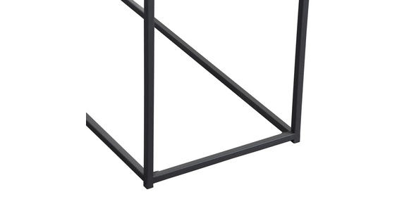 KONSOLENTISCH Schwarz  - Schwarz, Basics, Holzwerkstoff/Metall (99,4/32,4/79cm) - Xora