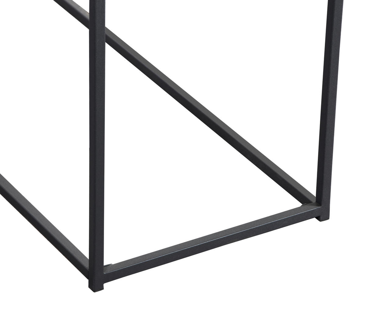 KONSOLENTISCH in Metall, Holzwerkstoff 100/32/79 cm   - Schwarz, Basics, Holzwerkstoff/Metall (100/32/79cm) - Boxxx