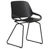 BESUCHERSTUHL Schwarz  - Schwarz, Basics, Kunststoff/Metall (50/72/52cm) - Aeris