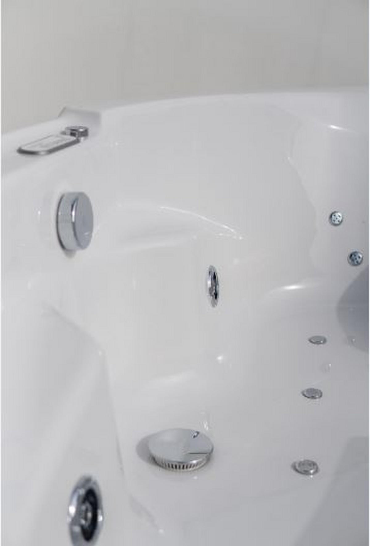 WHIRLPOOL-BADEWANNE   - Weiß, Basics (150/57/150cm)