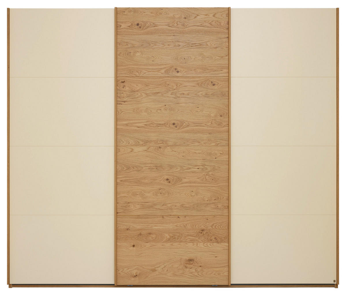 SCHWEBETÜRENSCHRANK 270/229/68 cm 3-türig Sandfarben, Eichefarben  - Sandfarben/Eichefarben, Design, Holz/Holzwerkstoff (270/229/68cm) - Musterring