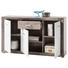 SIDEBOARD 150/87/40 cm - Eichefarben/Silberfarben, LIFESTYLE, Holzwerkstoff/Kunststoff (150/87/40cm) SIDEBOARD 150/87/40 cm - Eichefarben/Silberfarben, LIFESTYLE, Holzwerkstoff/Kunststoff (150/87/40cm)