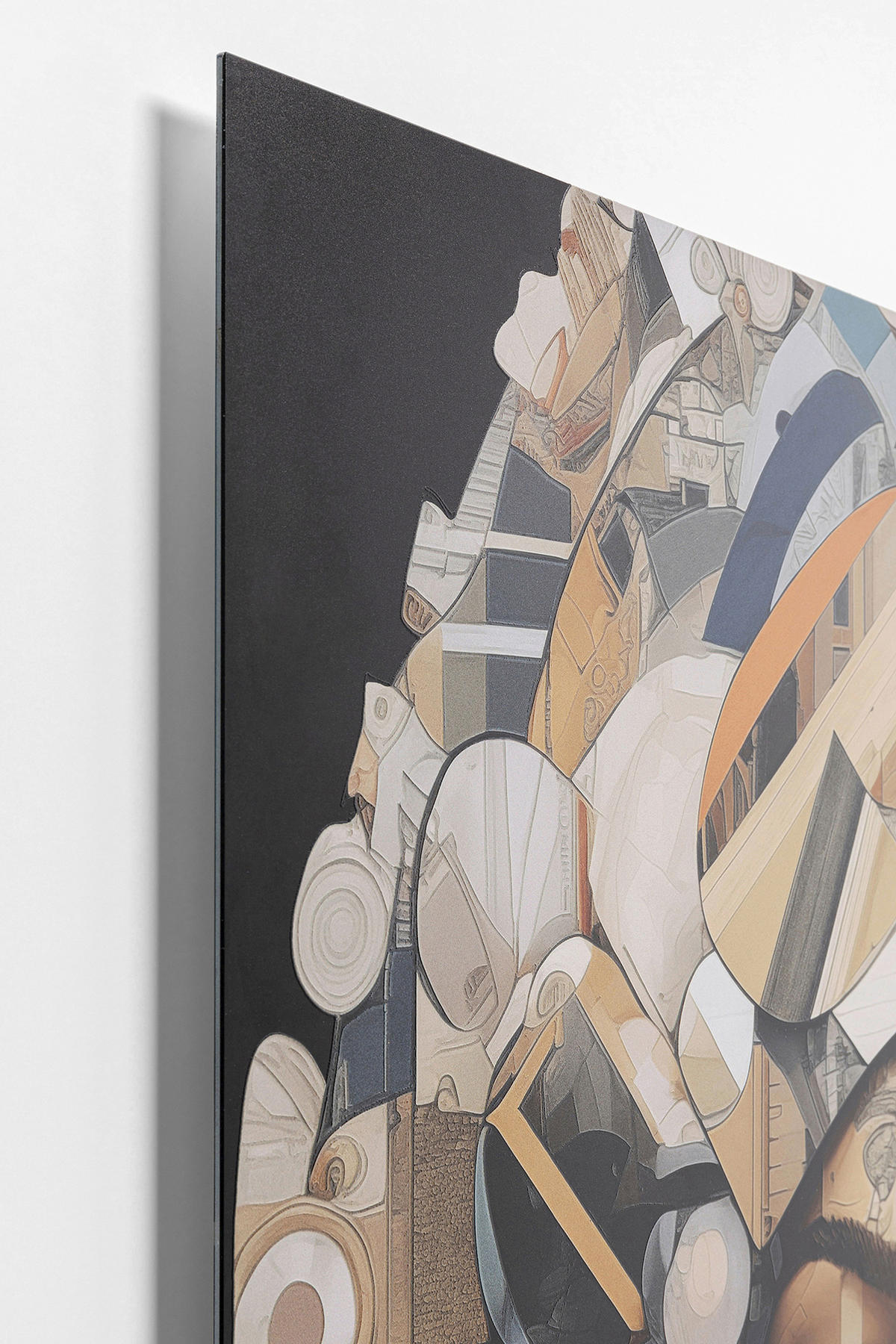 GLASBILD Abstraktes, Ethno, Frauen  - Multicolor, Design, Glas/Kunststoff (120/120/0,4cm) - Kare-Design