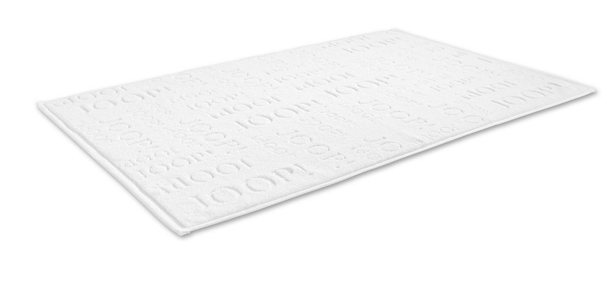 BADTEPPICH Weiß 55/85 cm  - Weiß, Basics, Textil (55/85cm) - Joop!