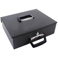 GELDKASSETTE - Schwarz, Basics, Metall (35,5/10,5/27,5cm) - MID.YOU
