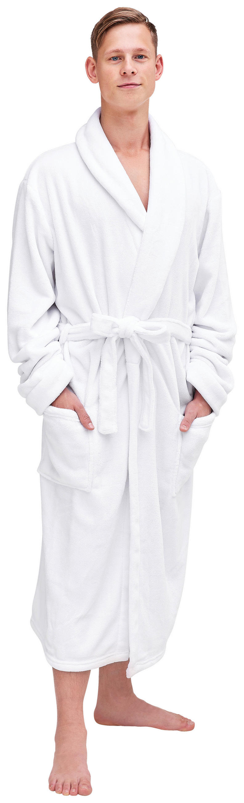 BADEMANTEL M Unisex  - Weiß, KONVENTIONELL, Textil (Mnull) - Boxxx