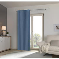GOTOVA ZAVJESA plava 140/245 cm   - plava, Basics, tekstil (140/245cm) - Esposa