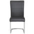 SCHWINGSTUHL in Metall, Textil Schwarz, Edelstahlfarben - Edelstahlfarben/Schwarz, Design, Textil/Metall (45/99/53cm) - Dieter Knoll SCHWINGSTUHL in Metall, Textil Schwarz, Edelstahlfarben - Edelstahlfarben/Schwarz, Design, Textil/Metall (45/99/53cm) - Dieter Knoll