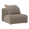 SESSEL in Flachgewebe Braun  - Schwarz/Braun, MODERN, Kunststoff/Textil (98/77/108cm) - Stylife