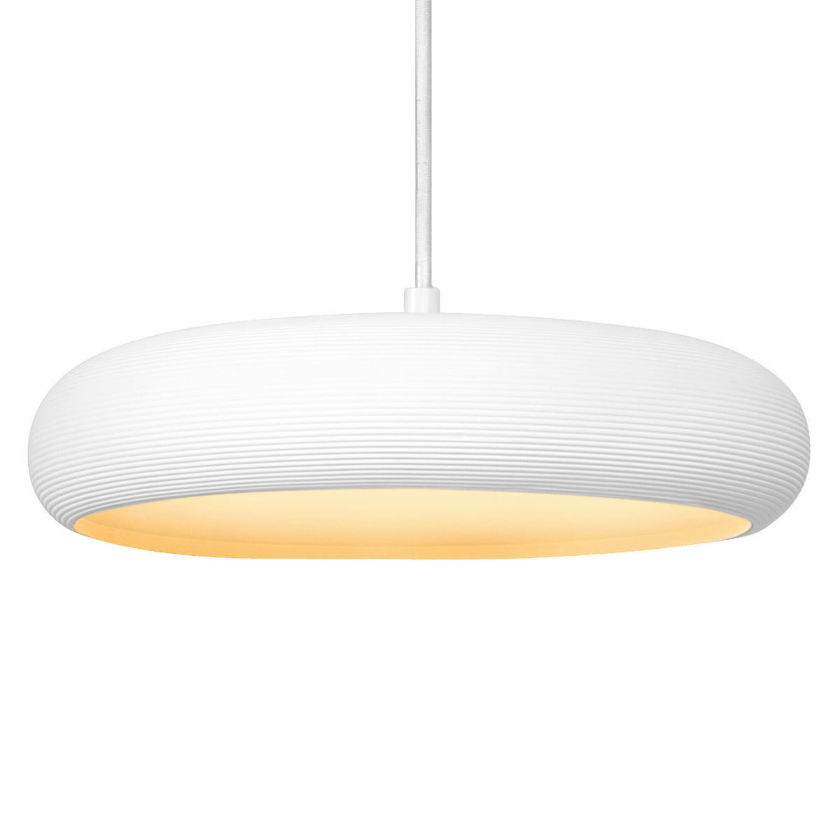 HÄNGELEUCHTE 29.8/113 cm  - Weiß, Basics, Stein/Metall (29.8/113cm) - Osram