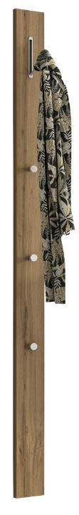 GARDEROBENPANEEL  in 10/165/5 cm  - Eichefarben, Design, Holzwerkstoff/Metall (10/165/5cm) - Moderano