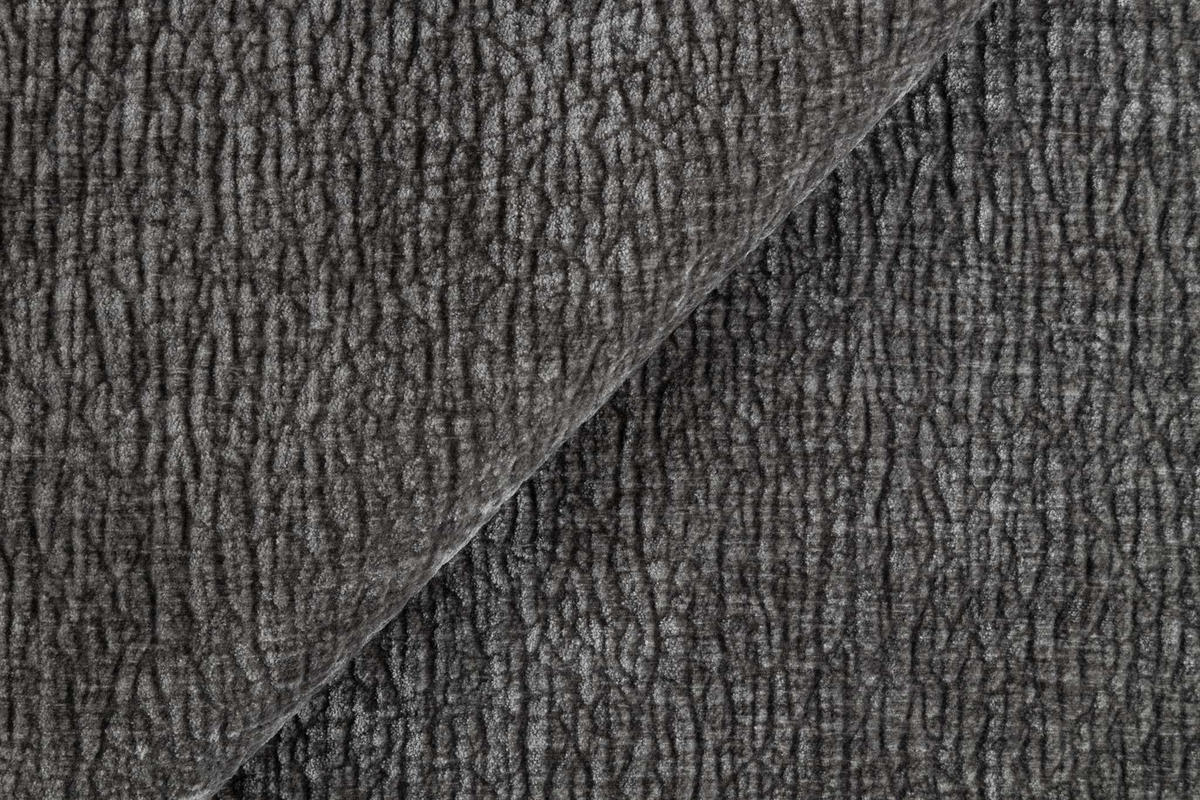 POLSTERBETT 180/200 cm,  in Graphitfarben, gepolstertes Kopfteil, Lattenrost, Bettkasten,  - Schwarz/Graphitfarben, Design, Holz/Kunststoff (180/200cm) - Chameo