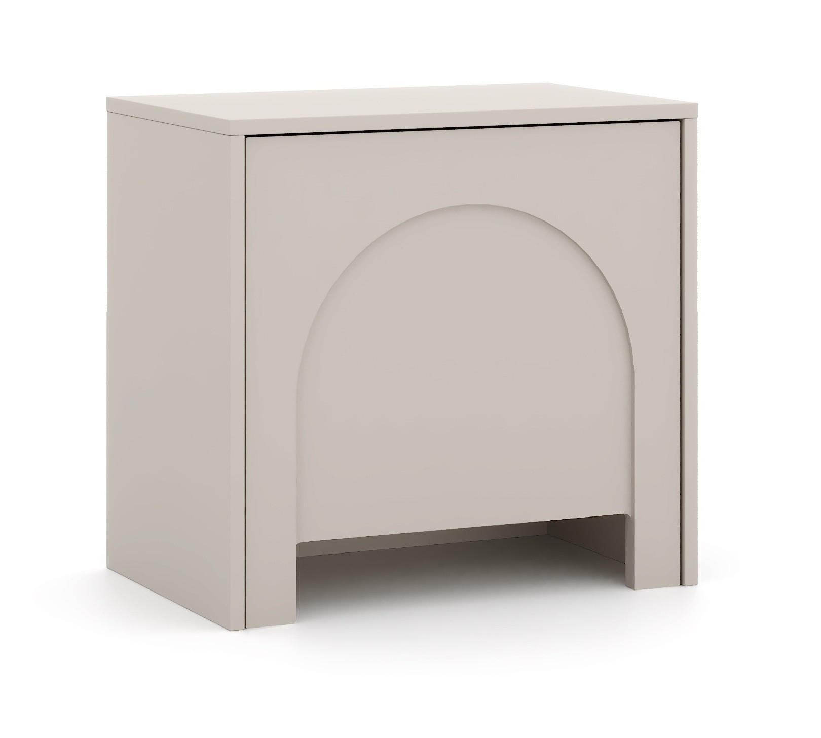 Boxxx Nachtschrank Arco Kaschmir 53.5x51x35 cm