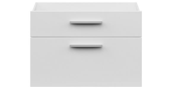 SCHUBKASTENEINSATZ 73,1/34,1/36,6 cm   - Weiß, KONVENTIONELL, Holzwerkstoff (73,1/34,1/36,6cm) - Voleo