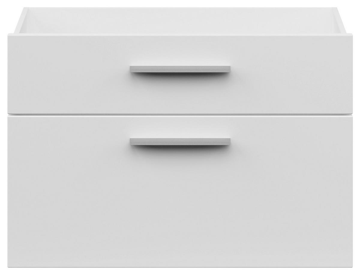 SCHUBKASTENEINSATZ 73,1/34,1/36,6 cm   - Weiss, Konventionell, Holzwerkstoff (73,1/34,1/36,6cm) - Voleo