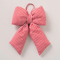 CHRISTBAUMANHÄNGER  - Rot/Weiß, Basics, Textil (38/32/8cm) - X-Mas