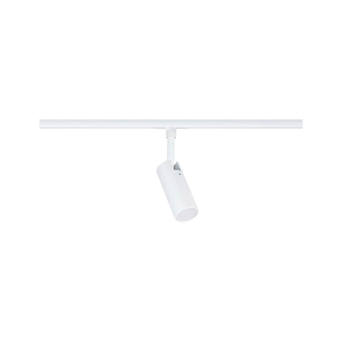 SCHIENENSYSTEM-STRAHLER URail 4,3/19 cm  - Weiß, Basics, Metall (4,3/19cm) - Paulmann