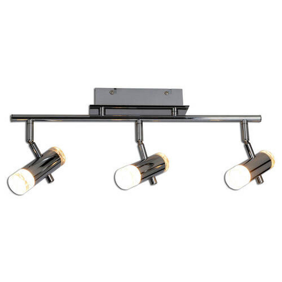 DECKENSTRAHLER 8,5/17 cm   - Klar/Chromfarben, Basics, Kunststoff/Metall (8,5/17cm) - Näve