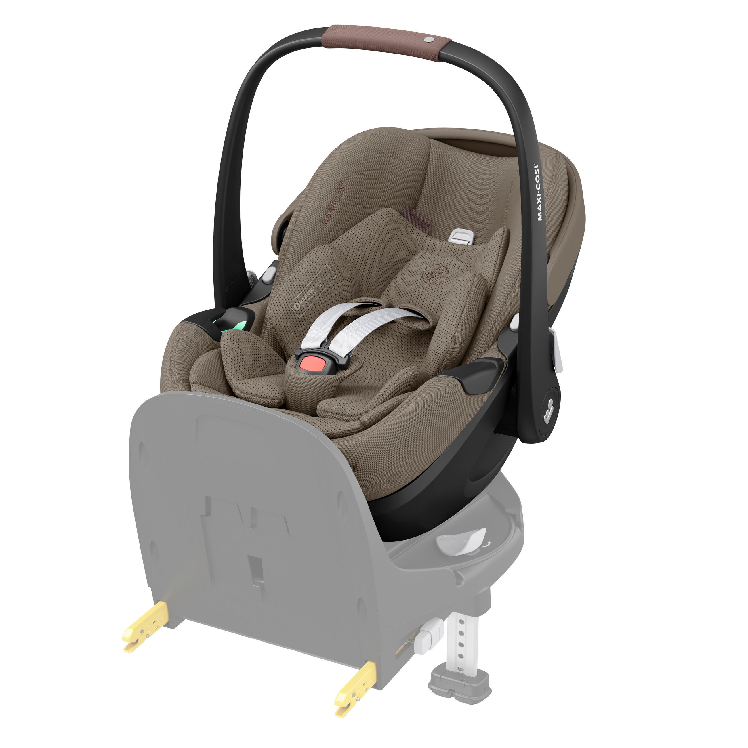 KINDERAUTOSITZ Pebble 360 Pro² Twillic Black   - Hellbraun/Schwarz, Basics, Kunststoff (44/58/66cm) - Maxi-Cosi