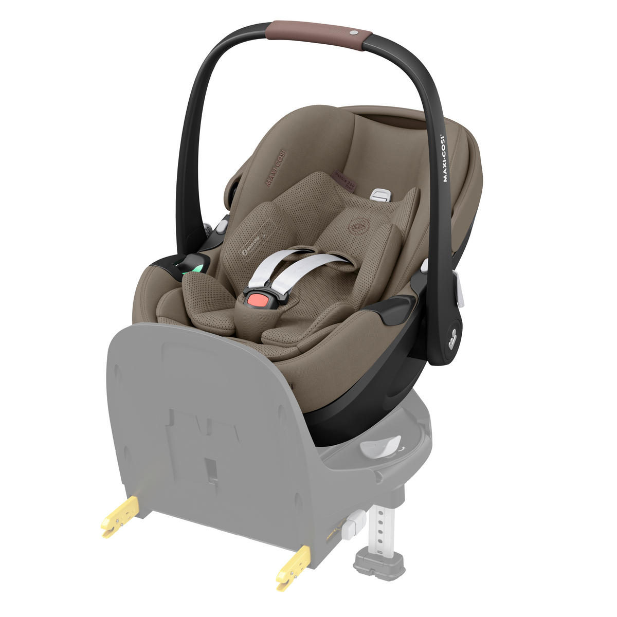 KINDERAUTOSITZ Pebble 360 Pro² Twillic Black   - Hellbraun/Schwarz, Basics, Kunststoff (44/58/66cm) - Maxi-Cosi