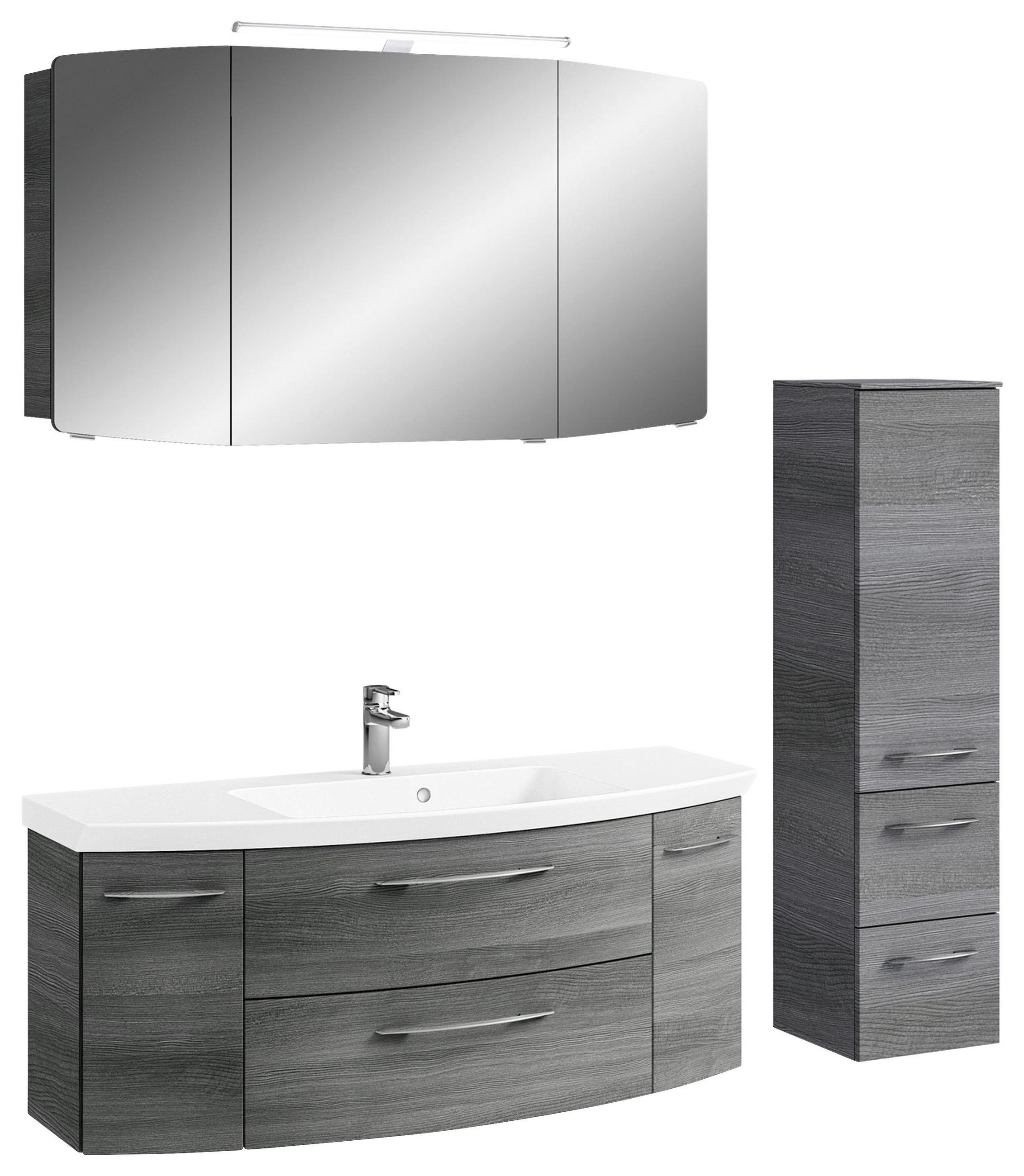 Pelipal Badezimmer Cassca Graphit 151 cm