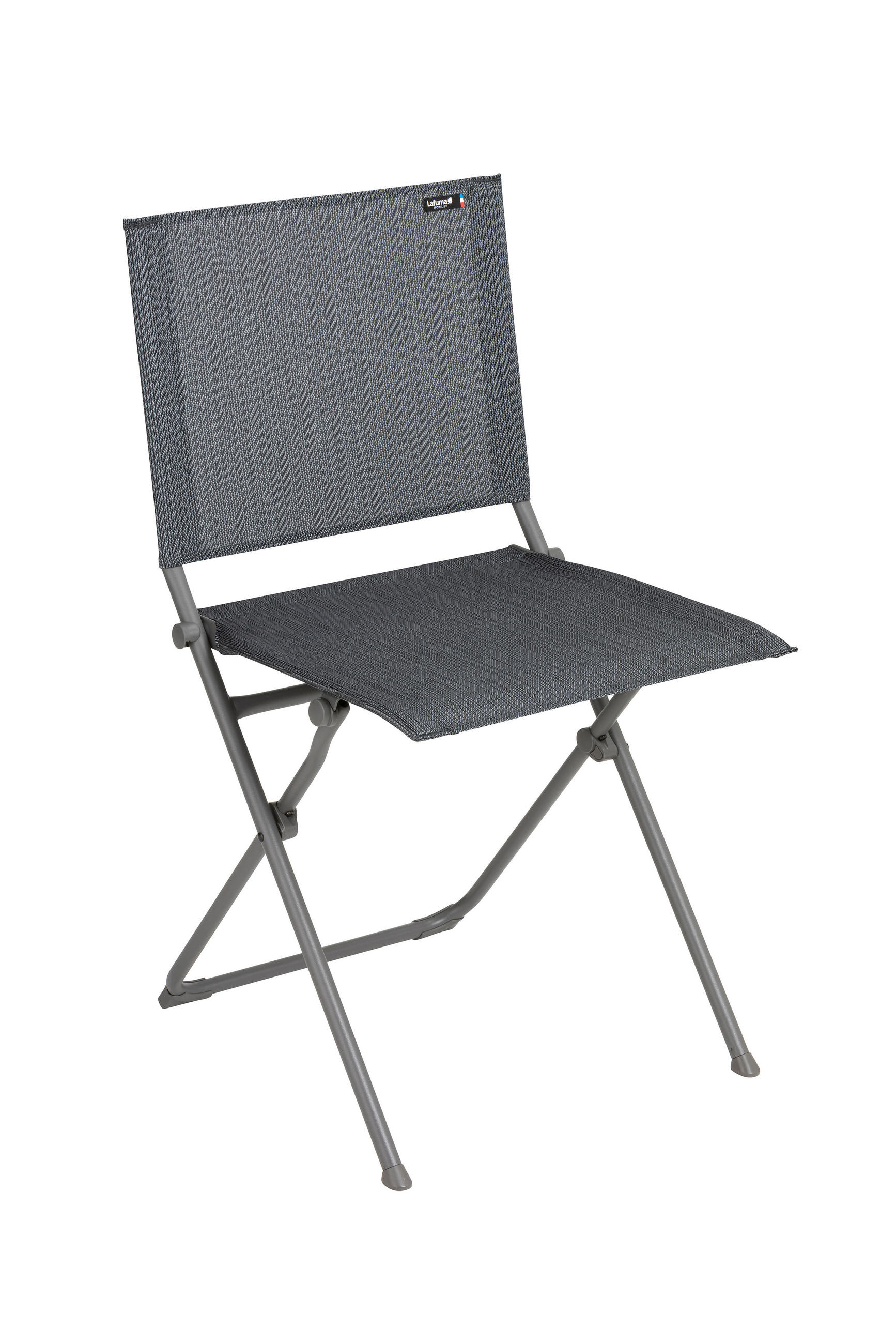 KLAPPSTUHL Batyline® Dunkelgrau  - Dunkelgrau/Titanfarben, Basics, Textil/Metall (49/87/50cm) - Lafuma Mobilier