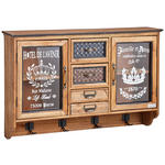 HÄNGEVITRINE in Naturfarben   - Multicolor/Naturfarben, Trend, Glas/Holz (70,5/46/17cm) - Landscape