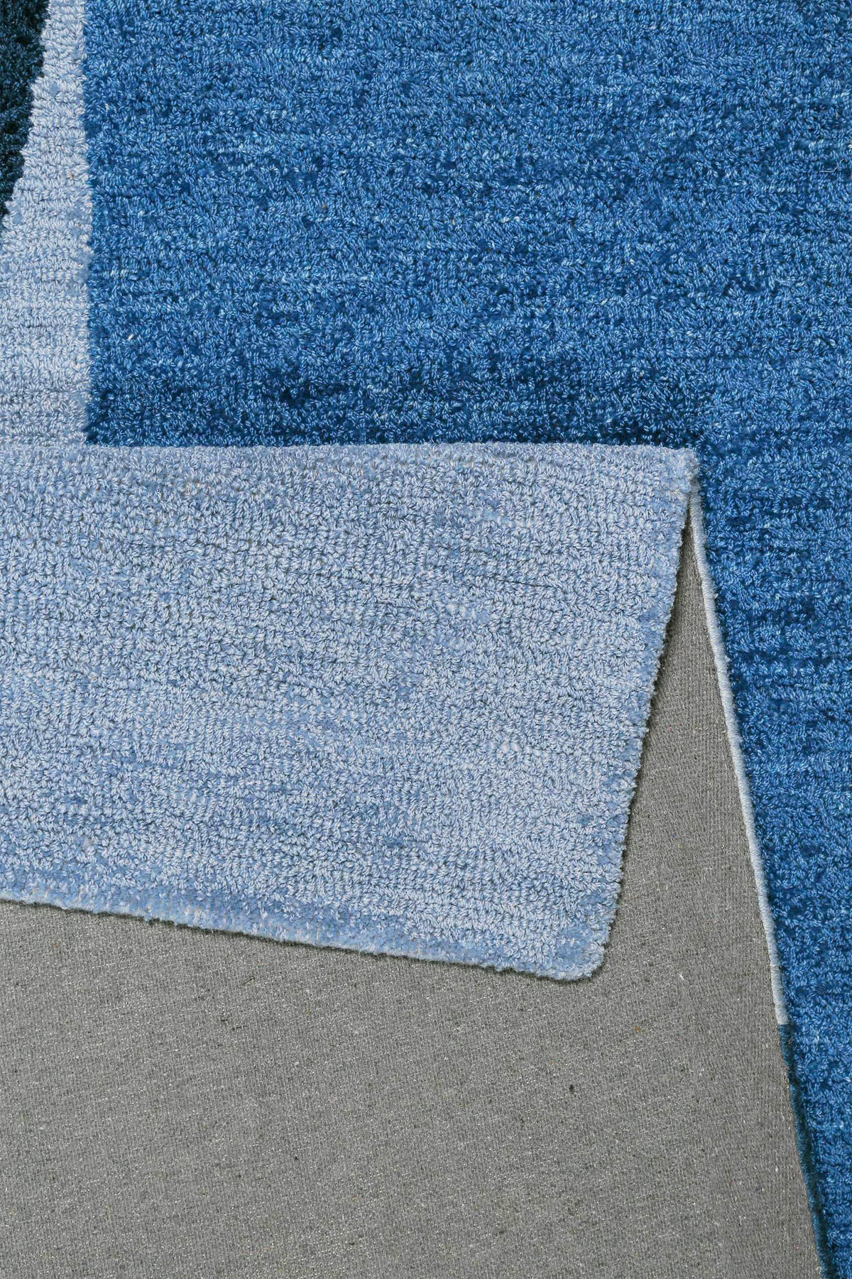 WEBTEPPICH 200/290 cm Backup Blau, Dunkelblau, Pastellblau  - Blau/Pastellblau, KONVENTIONELL, Textil (200/290cm) - Esprit